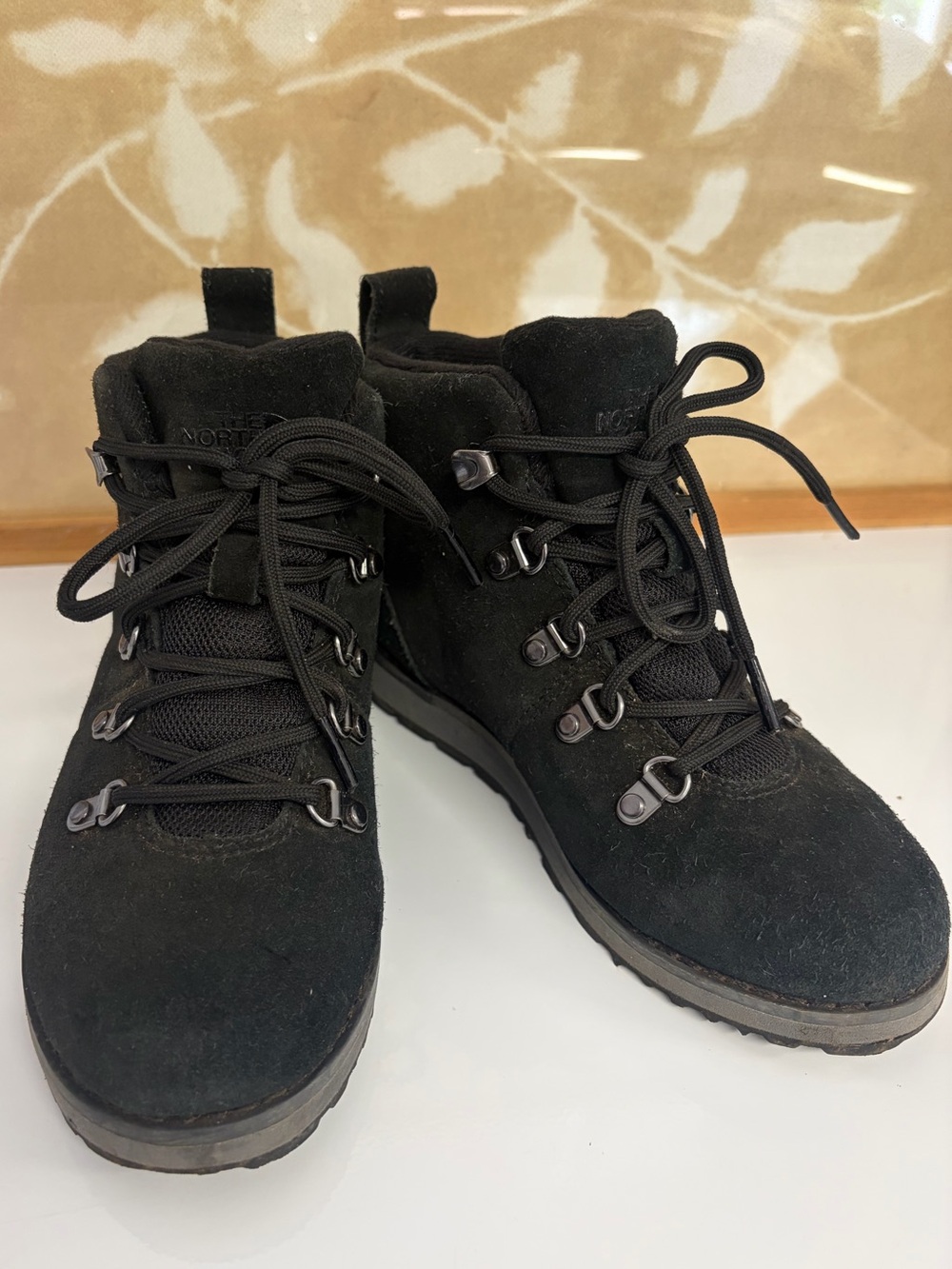 The North Face Black Hiking Boots - winter boots girls size 1